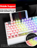 Crystal keycaps 104keys Wired  Mechanical Gaming Keyboard