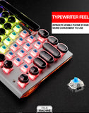 Crystal keycaps 104keys Wired  Mechanical Gaming Keyboard